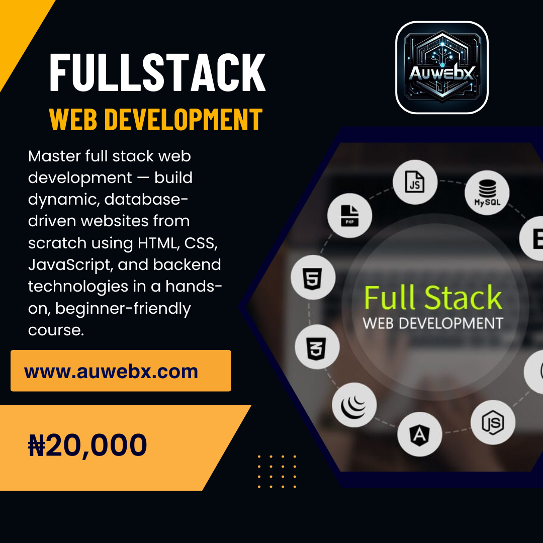 Full Stack Web Development
